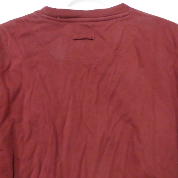 BACK COUNTRY CLOTHING CO. | 2XT | Classic Burgundy Short Sleeve Cotton T-Shirt - Picture 9 of 12
